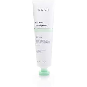 Boka Ela Mint Natural Toothpaste - Nano-Hydroxyapatite for Remineralizing and Sensitivity, Fluoride- | Amazon (US)