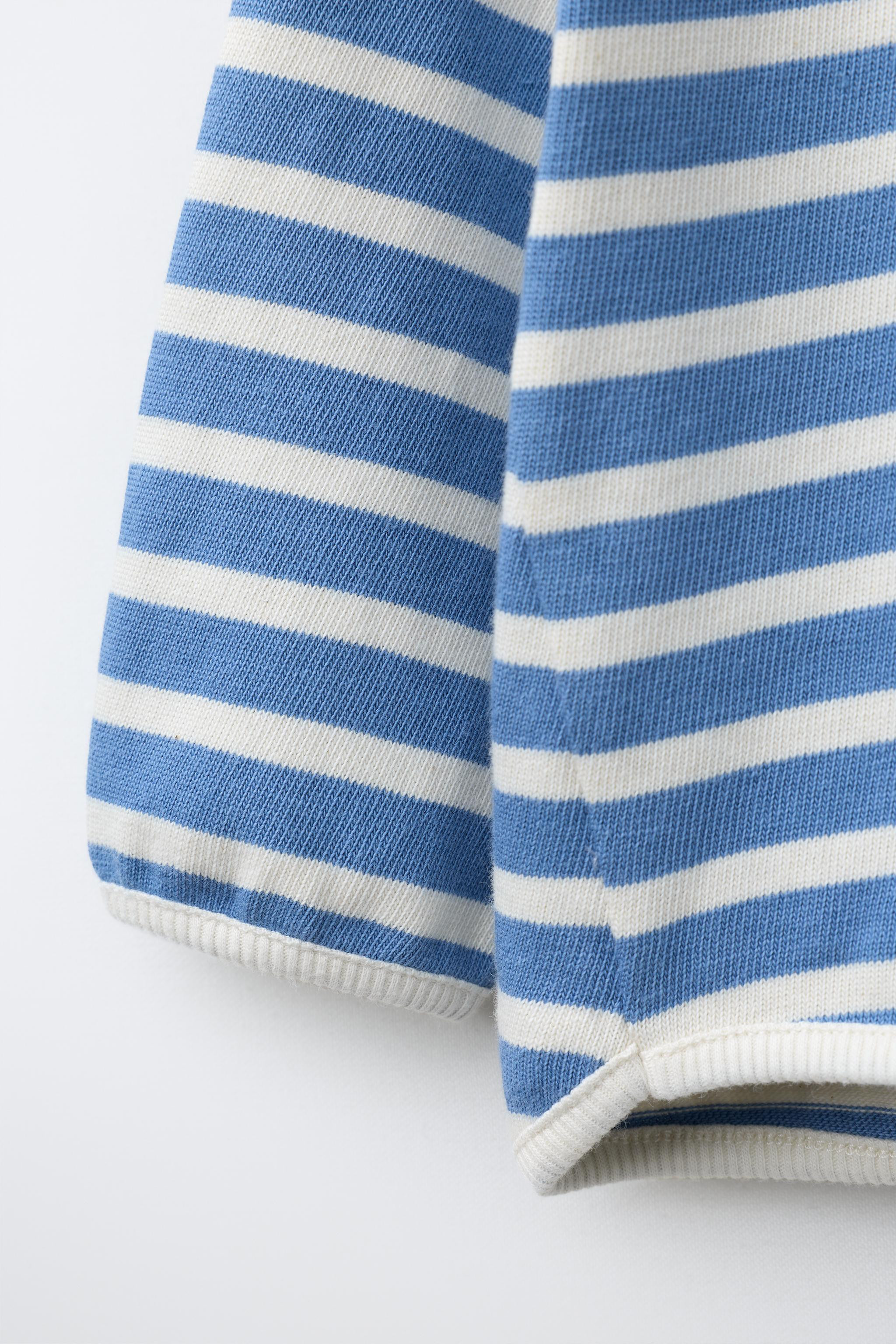 STRIPED RIB T-SHIRT | Zara Canada