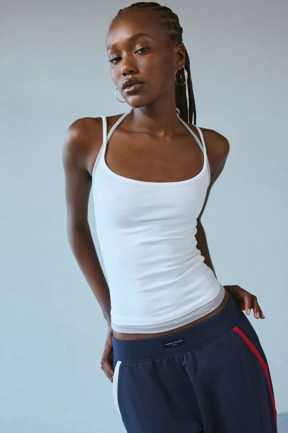 Out From Under Cotton Compression Layered Cami | Urban Outfitters (US and RoW)