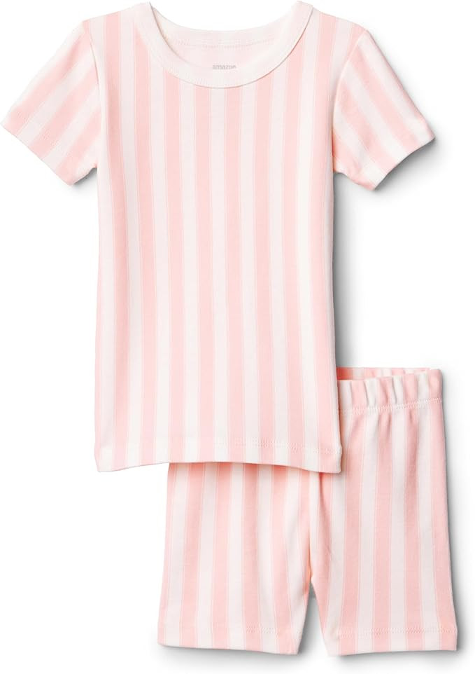 Amazon Essentials x Sofia Grainge Mommy and Me Short Sleeve Pajama Set | Amazon (US)