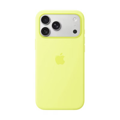 Apple iPhone 17 Pro Max Silicone Case with MagSafe – Neon Yellow | Target