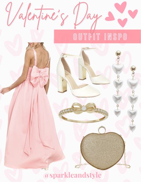 Valentine’s Day Outfit Inspo: OBSESSED with the bow detail on the back of this punk maxi dress! I styled it with some white block heels, pearl heart dangly earrings, a gold bow ring, and a gold glitter heart purse! 💗


Valentine’s Day outfit, Valentine’s Day styles, Valentine’s Day fashion, Galentine’s Day outfit, Galentine’s Day styles, Galentine’s Day fashion

#LTKunder100 #LTKwedding #LTKFind