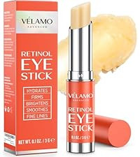 VELAMO ADVANCED Caffeine Eye Stick: Energizing & Hydrating Under Eye Balm for Dark Circles & Puff... | Amazon (US)