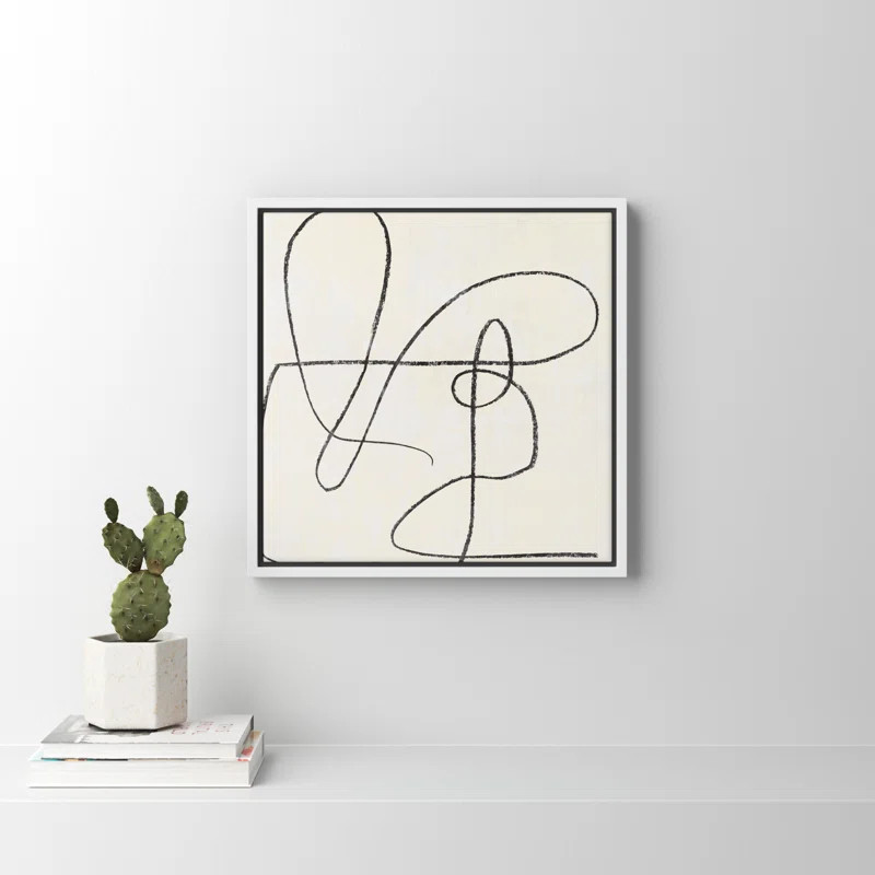 Samantha Floater Frame Drawing Print on Canvas | Wayfair North America