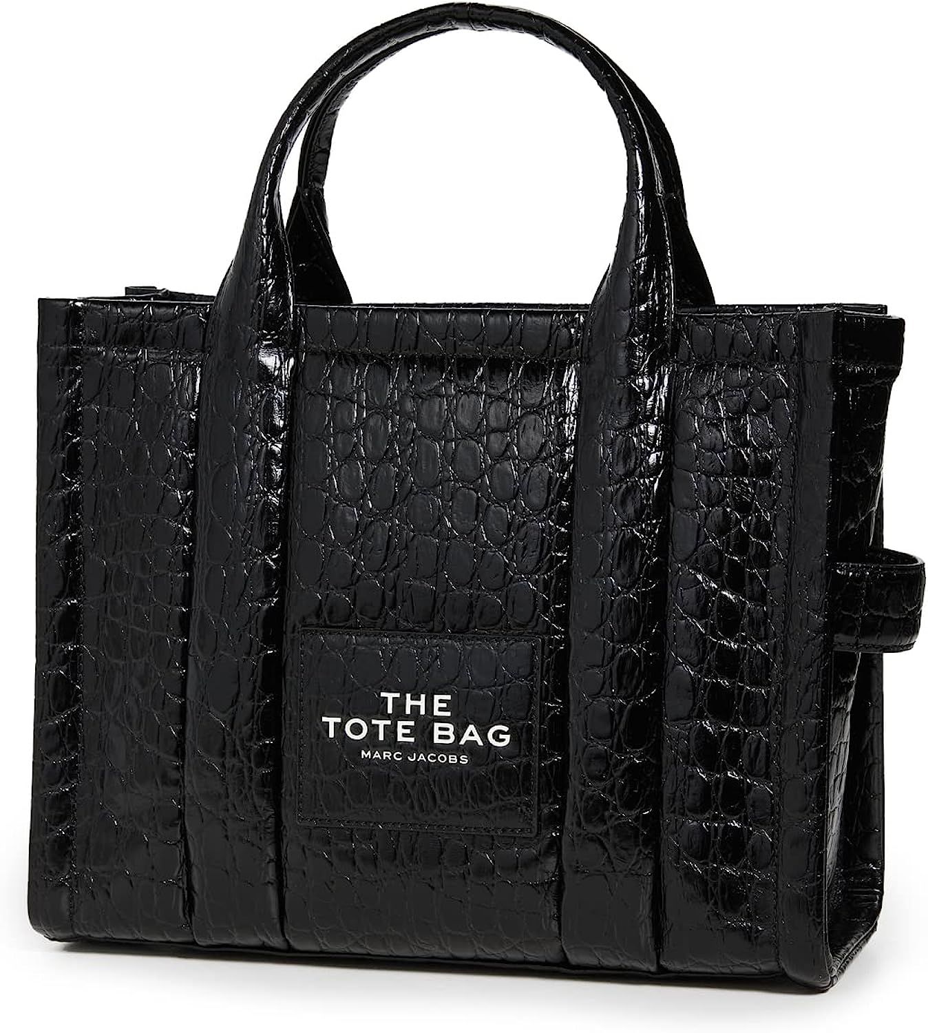 Marc Jacobs Women's The Croc-Embossed Medium Tote Bag | Amazon (US)