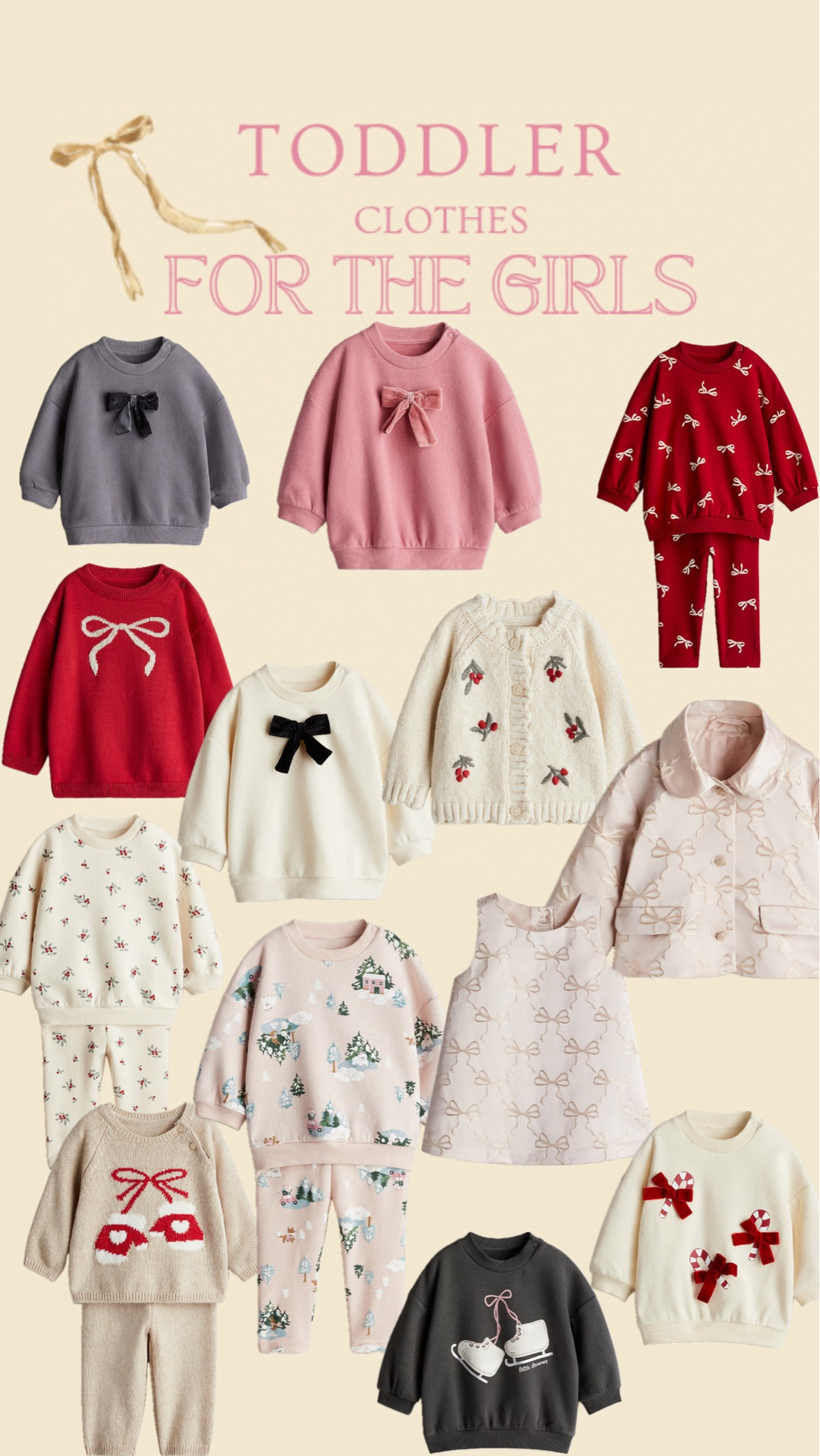 The cutest girl pieces 🎀 starting at 6 months going up to 4T! Most are under $10.00 - SO DARLING for Christmas! ♥️

#LTKKids #LTKBaby #LTKHoliday