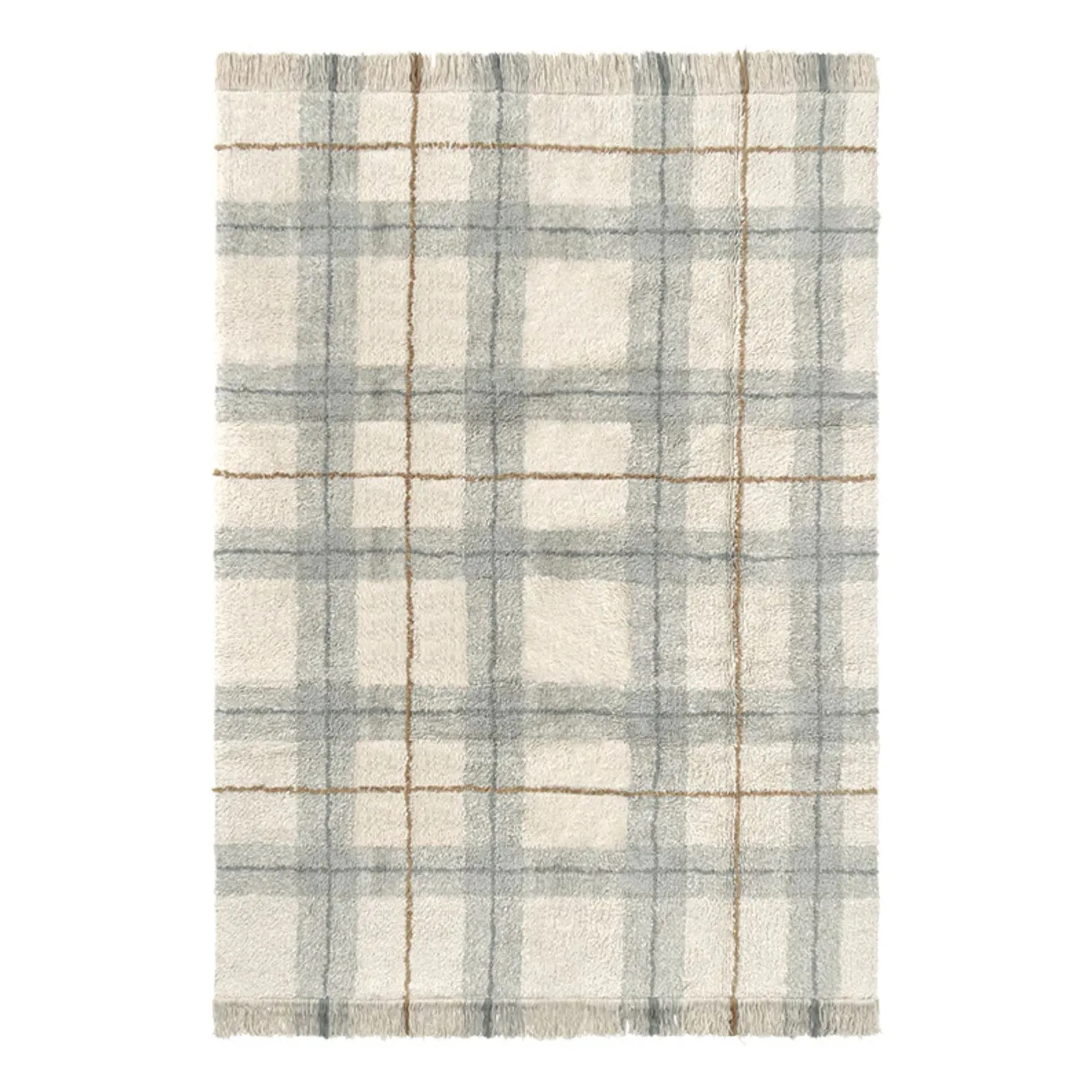 Tartan rug  | Ice Blue | Smallable