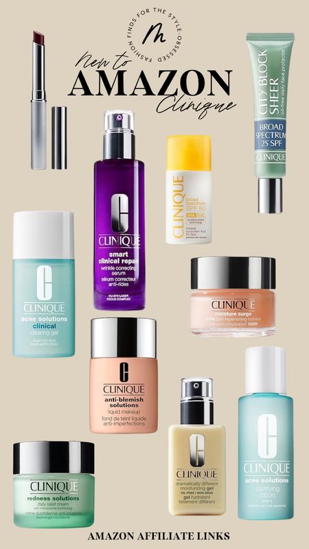 NEW to Amazon Clinique! Here are some of my fav products😍

#LTKbeauty #LTKfindsunder100