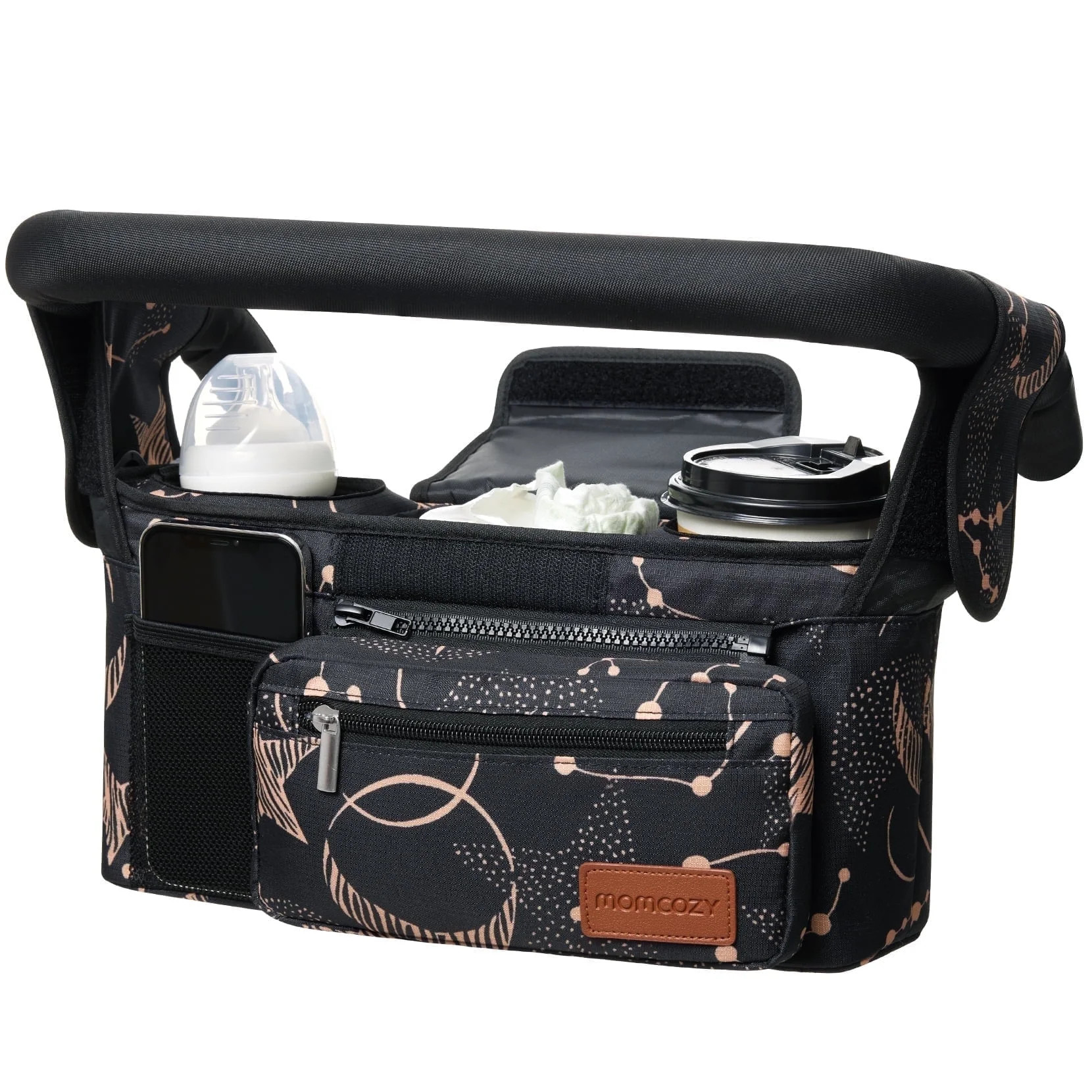 Momcozy Universal Stroller Organizer with Cup Holders Fits Strollers, Large Capacity for Baby Ess... | Walmart (US)