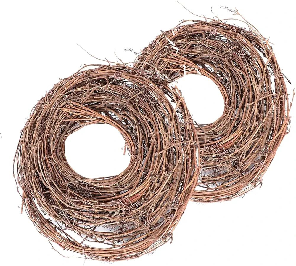 15 Feet DIY Crafts Natural Grapevine Twig Vine Garland Wreaths for Wedding House Holiday Door Wal... | Amazon (US)