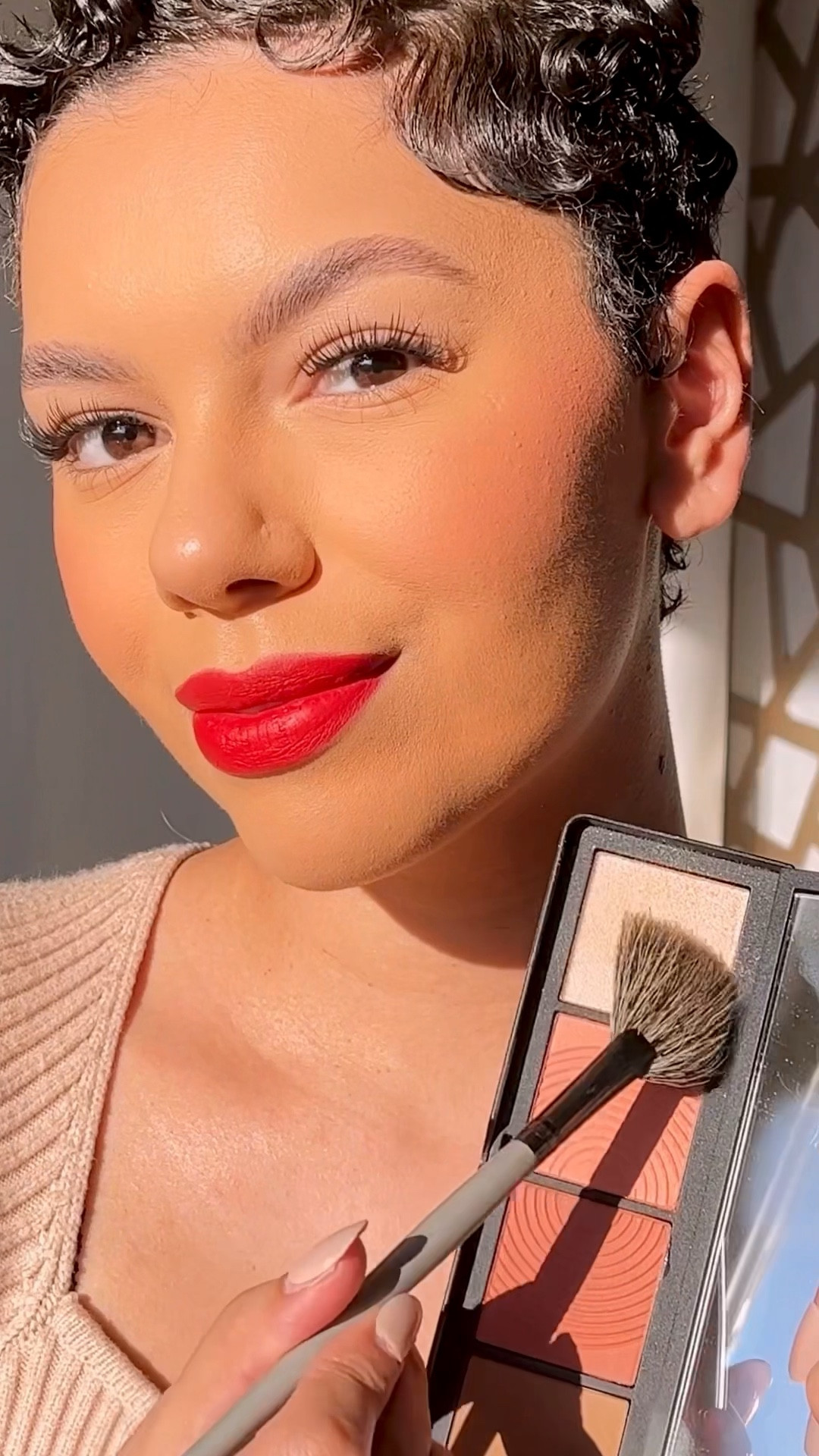 Tried a full face of smashbox cosmetics and was not disappointed! 

Let’s talk about the ALWAYS ON foundation:

SPECS:
-16 hour wear, oil control 
-water, sweat, oil resistant. Crease, settle, transfer resistant 
-formulated with hyaluronic acid, adaptogens and antioxidants
-medium to full coverage 
-natural finish

The finish was more on the natural-matte side for me and I really loved it! When I want a longwear look with a seamless finish I’m definitely reaching for this one!

Added all other products used, honestly so impressed and in love with everything! I the pink cream blush and matte vibrant red lip were incredible! 

Classic makeup, feminine makeup, smashbox cosmetics, matte foundation, matte red lipstick 

#LTKVideo #LTKbeauty