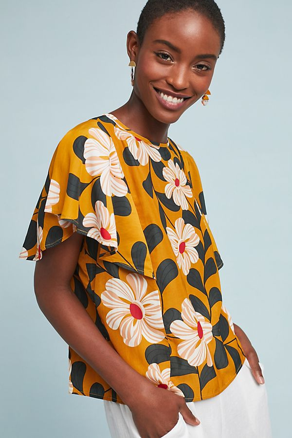 Ikebana Floral Blouse | Anthropologie (US)