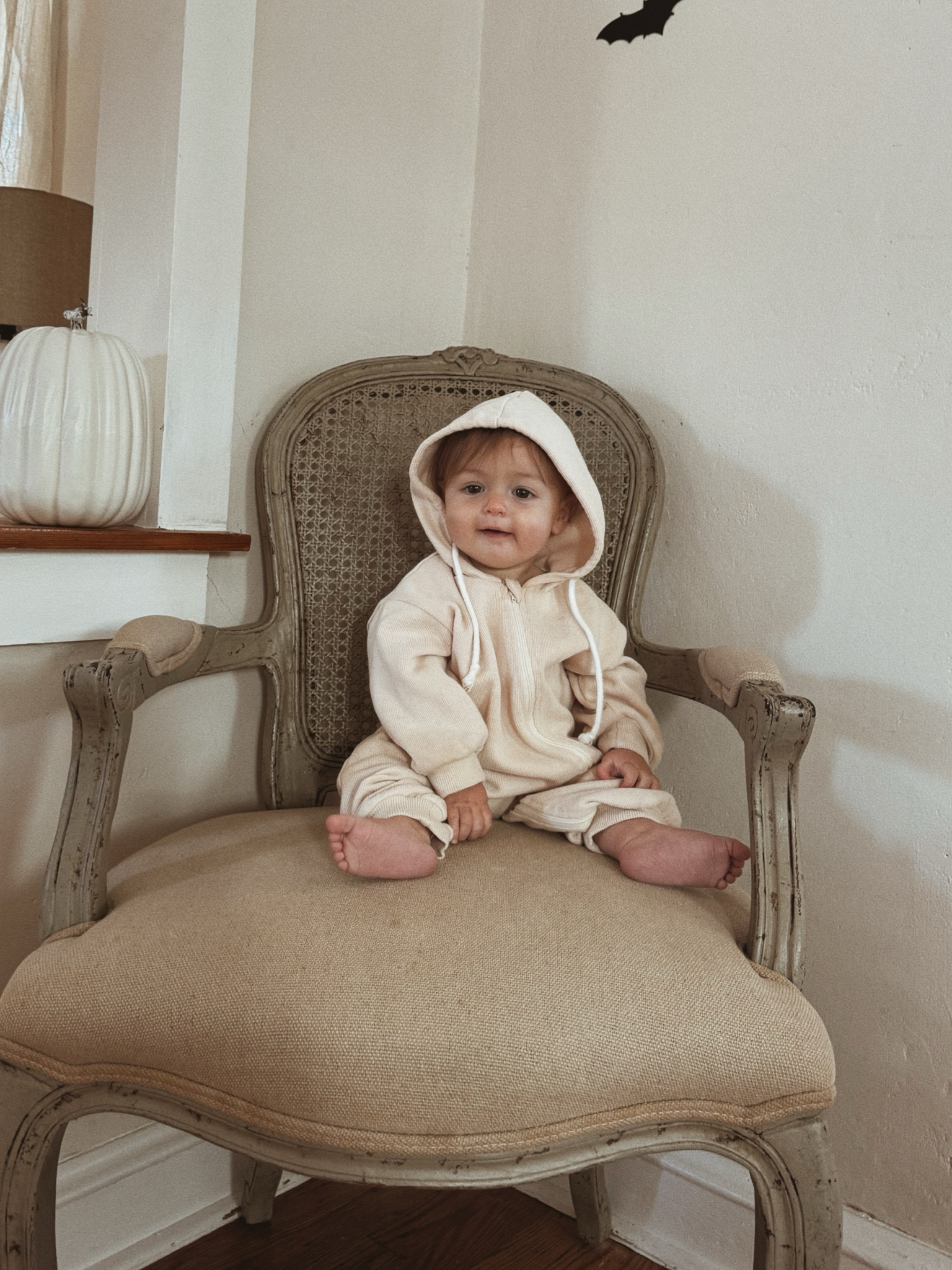 the cutest, coziest little baby zip up jumpsuit🤍

#LTKBaby #LTKKids #LTKSeasonal