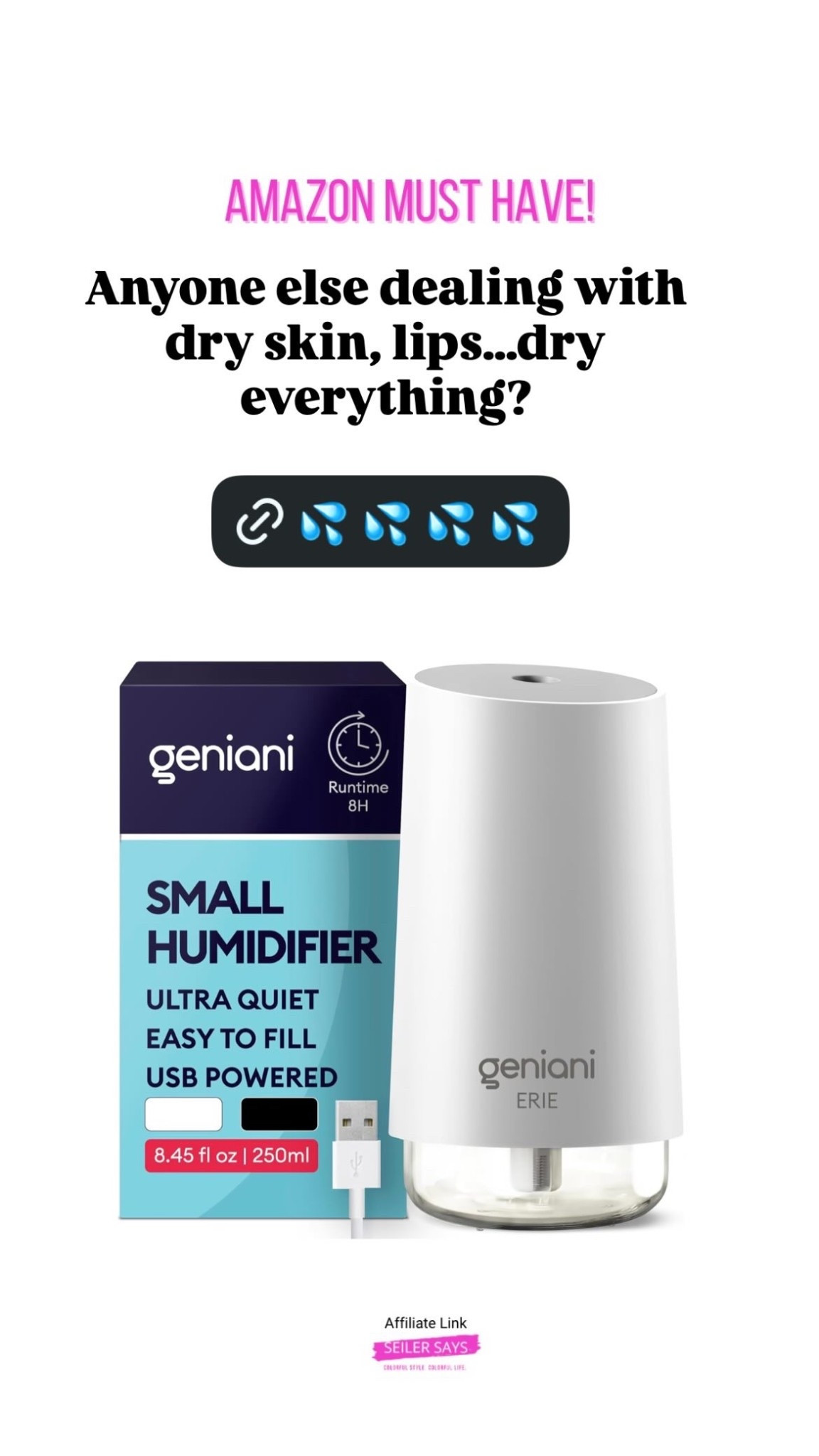 Anyone else dealing with dry skin, lips…dry everything? This top rated, small, humidifier from Amazon to the rescue!

#LTKHome #LTKKids #LTKSeasonal