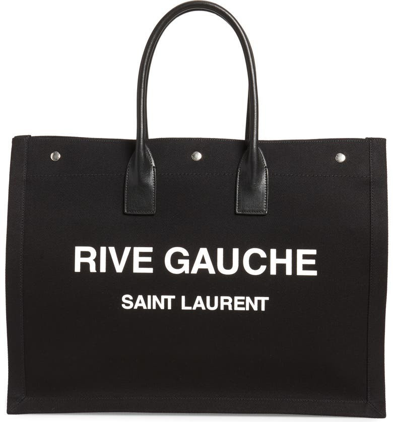 Noe Rive Gauche Logo Canvas Tote | Nordstrom