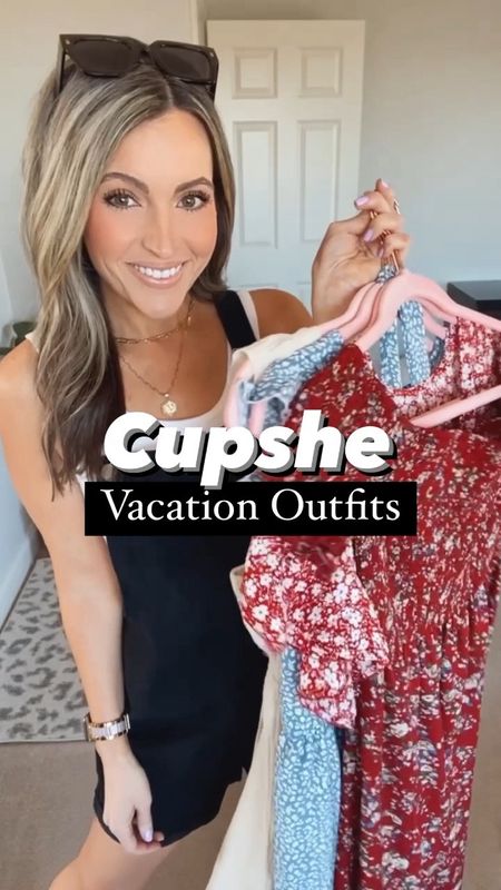 How cute are all these vacation looks! They’re also adorable for so many spring and summer occasions. I’m wearing my true size small in all. Code: Stylin15 saves 15% off $65+

#LTKstyletip #LTKVideo #LTKfindsunder50