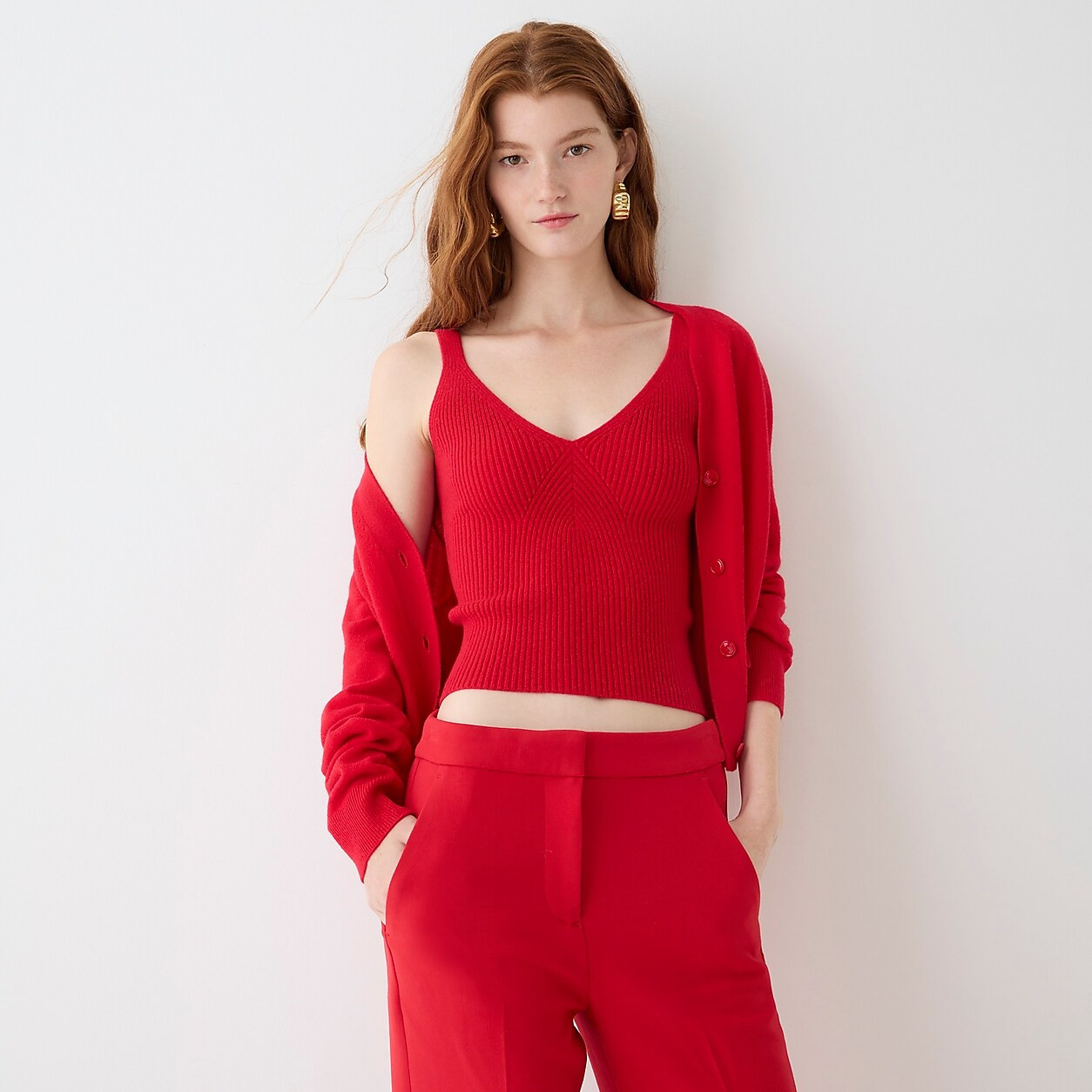 Cashmere sweater-tank | J. Crew US