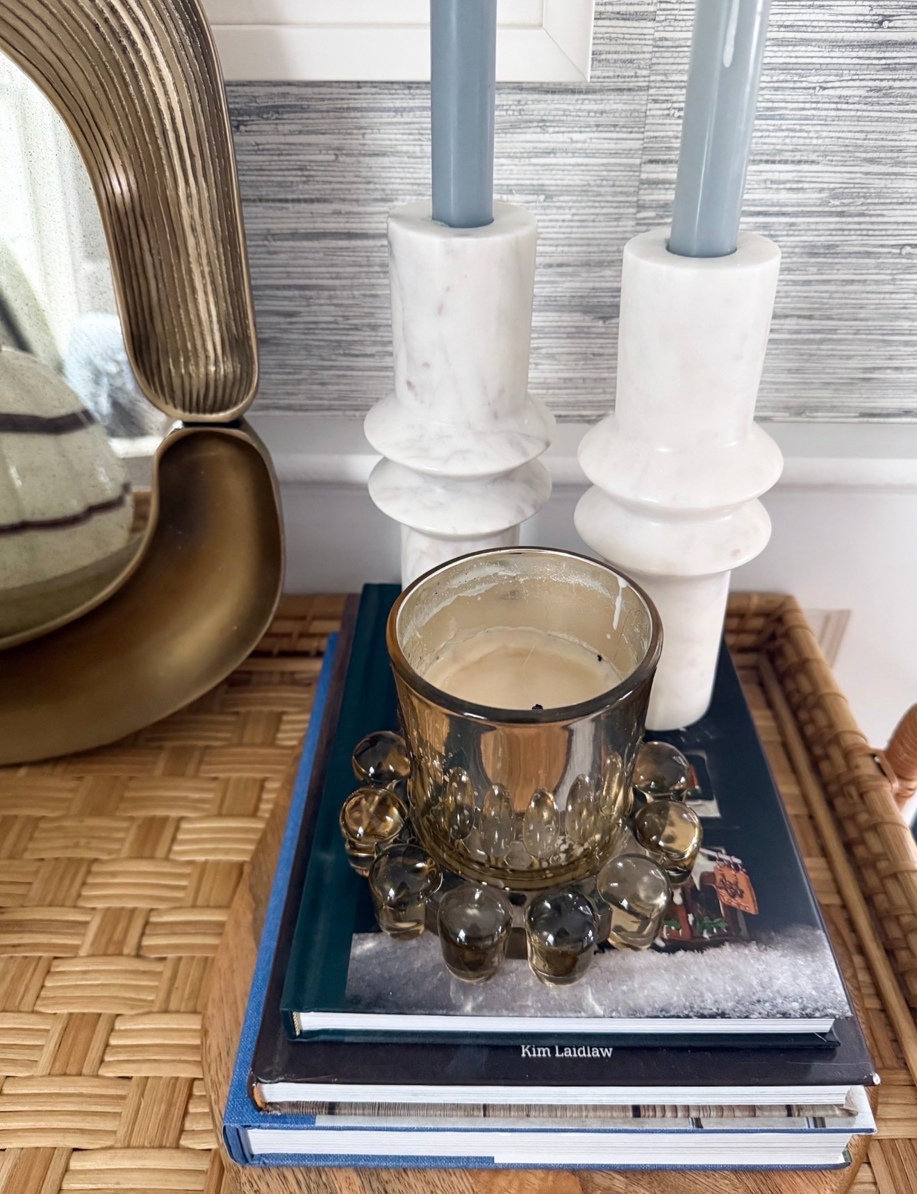 One of my favorite styling tricks is layering decorative accents on top of coffee table books. These marble candle holders add beautiful texture and height, while the bubble candle dish is the perfect finishing touch. Small details like these make a space feel collected and elevated.

Amazon home finds, marble candle holders, bubble candle dish, coffee table styling, decorative accents, home decor, coffee table books, neutral home decor, living room styling, Amazon decor finds, girlonthehudson

#LTKHome #LTKdayinmylife #LTKmomlife