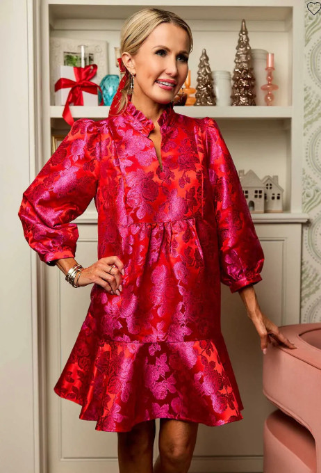 Our Alyssa Dress is as cute as it is comfortable. This piece features an allover floral print fabrication, complete with a drop waist. Style this with tights and your favorite heels to complete the look. The perfect option for upcoming parties, date nights, and more festivities to come.  

 #LTKHoliday #LTKSeasonal #LTKWorkwear