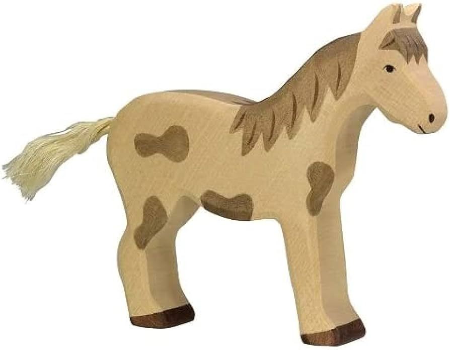 Horse Standing Spotted Toy Figure | Amazon (US)