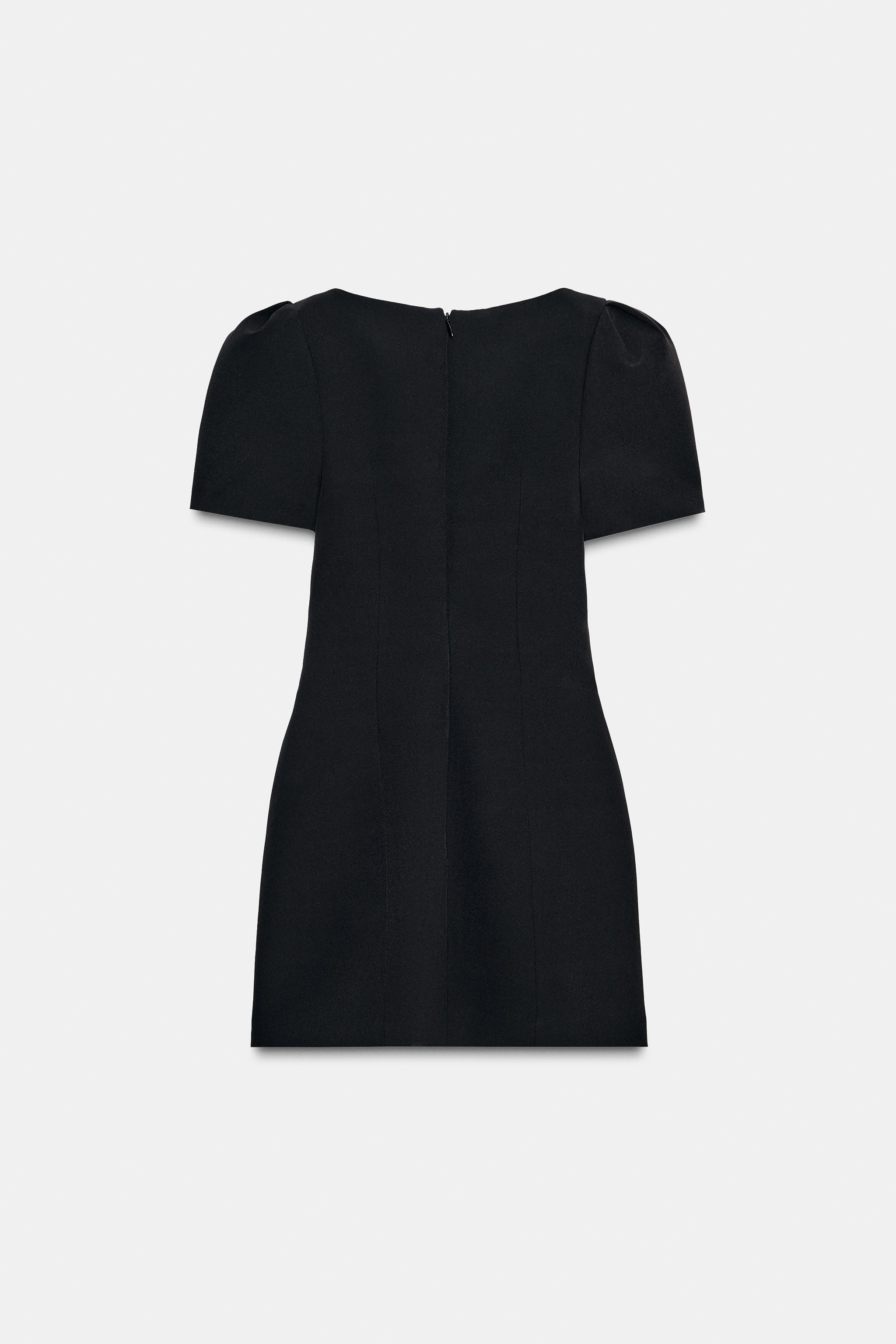 SHORT PLEATED POCKET DRESS | Zara US