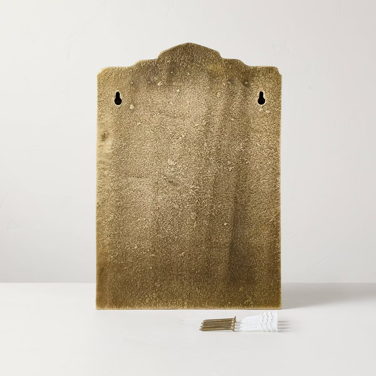 12.6" Brass Tabletop 'Letters to Santa' Mailbox - Hearth & Hand™ with Magnolia | Target