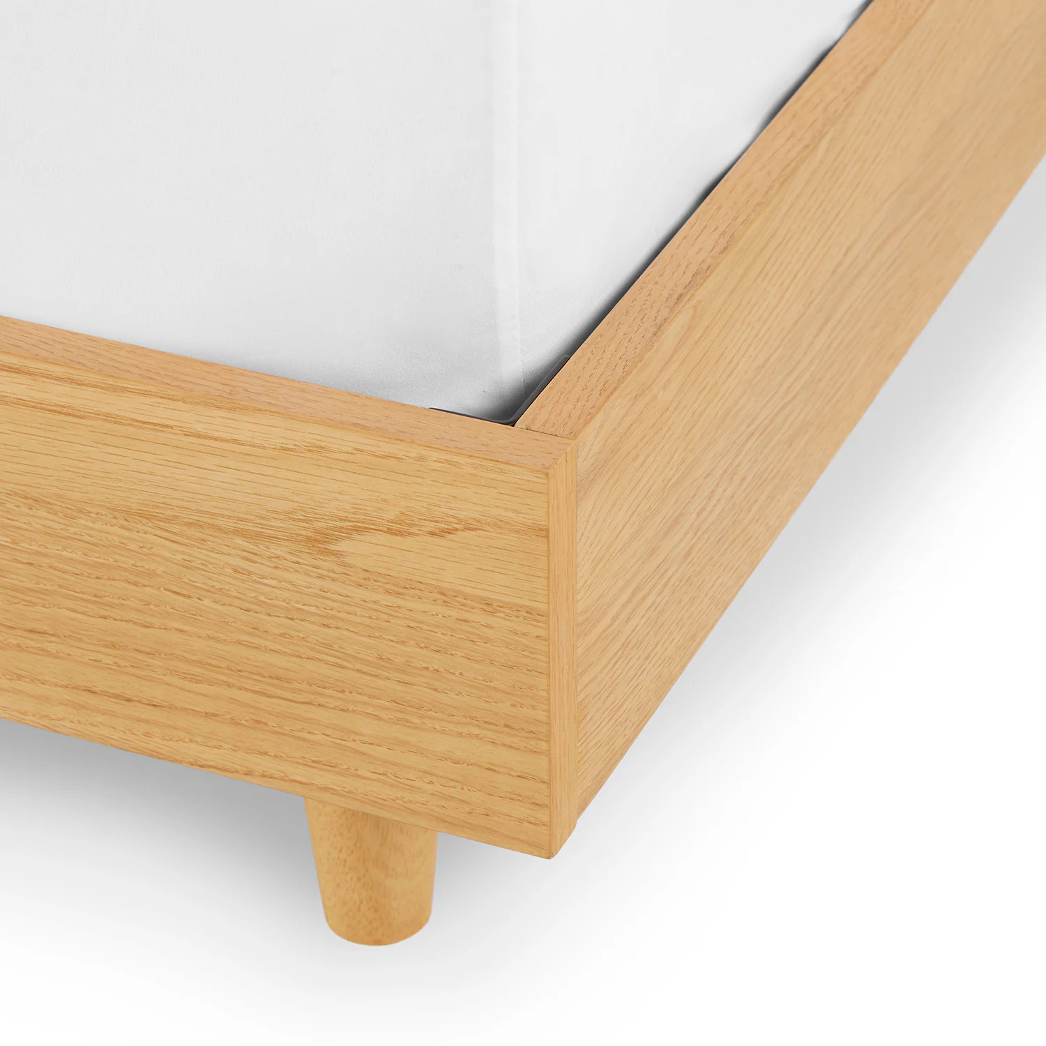 Basi Full Bed Frame - Oak | Article