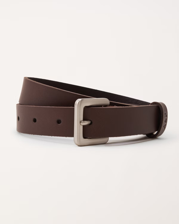 leather belt | Abercrombie & Fitch (US)
