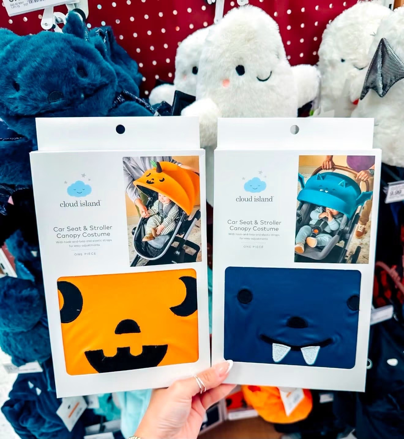 Stopppp these Halloween car seat & stroller canopy costumes are SO cute! 🎃🦇 Such an easy way to get your littlest one in on the Halloween fun without needing a full costume! 👻🧡

#TargetFinds #HalloweenFinds #BabyHalloween #TargetBaby #HalloweenBaby

#LTKSeasonal #LTKBaby #LTKKids