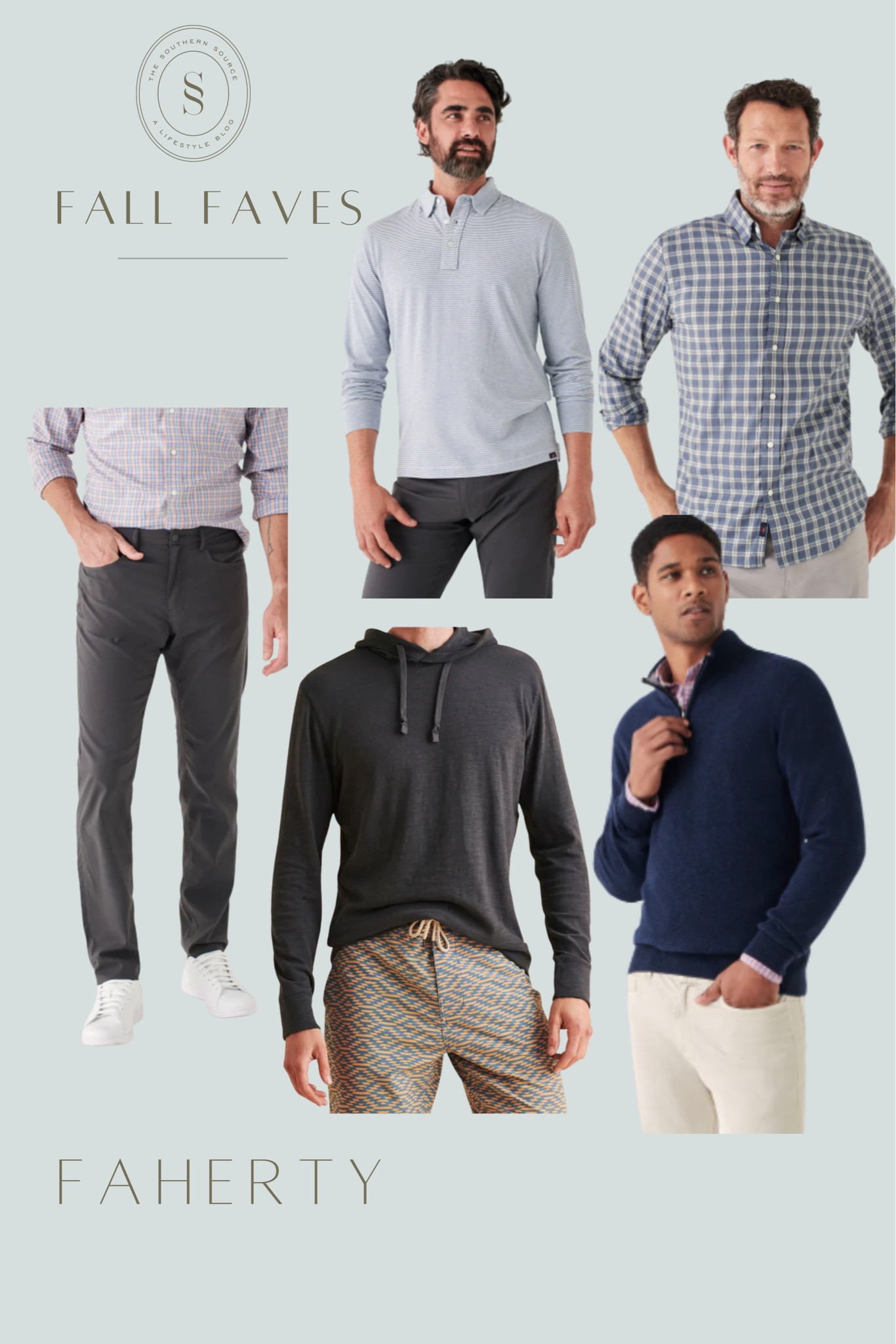 My husband owns these pieces and loves them!! He wears a medium in this brand. It fits similarly to Peter Millar 

#LTKSeasonal #LTKfamily #LTKHoliday