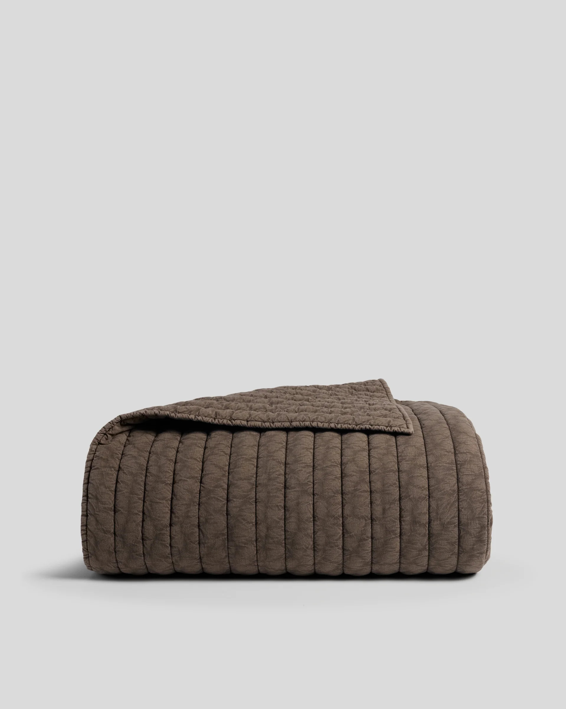 Garment Dyed Channel Quilt (Warm Grey) | Parachute