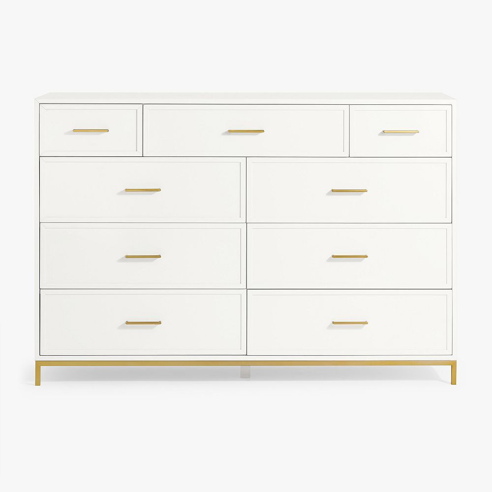 Blaire 9-Drawer Grand Dresser (63.5w x 19d") | Pottery Barn Teen