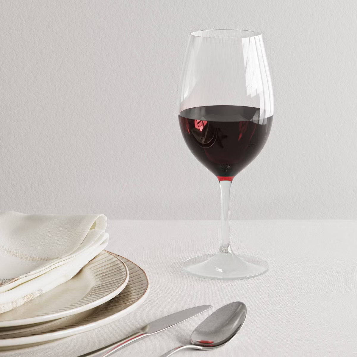 20oz Plastic Stemmed Wine Glass - Threshold™: BPA-Free Copolyester, Dishwasher-Safe, Traditiona... | Target