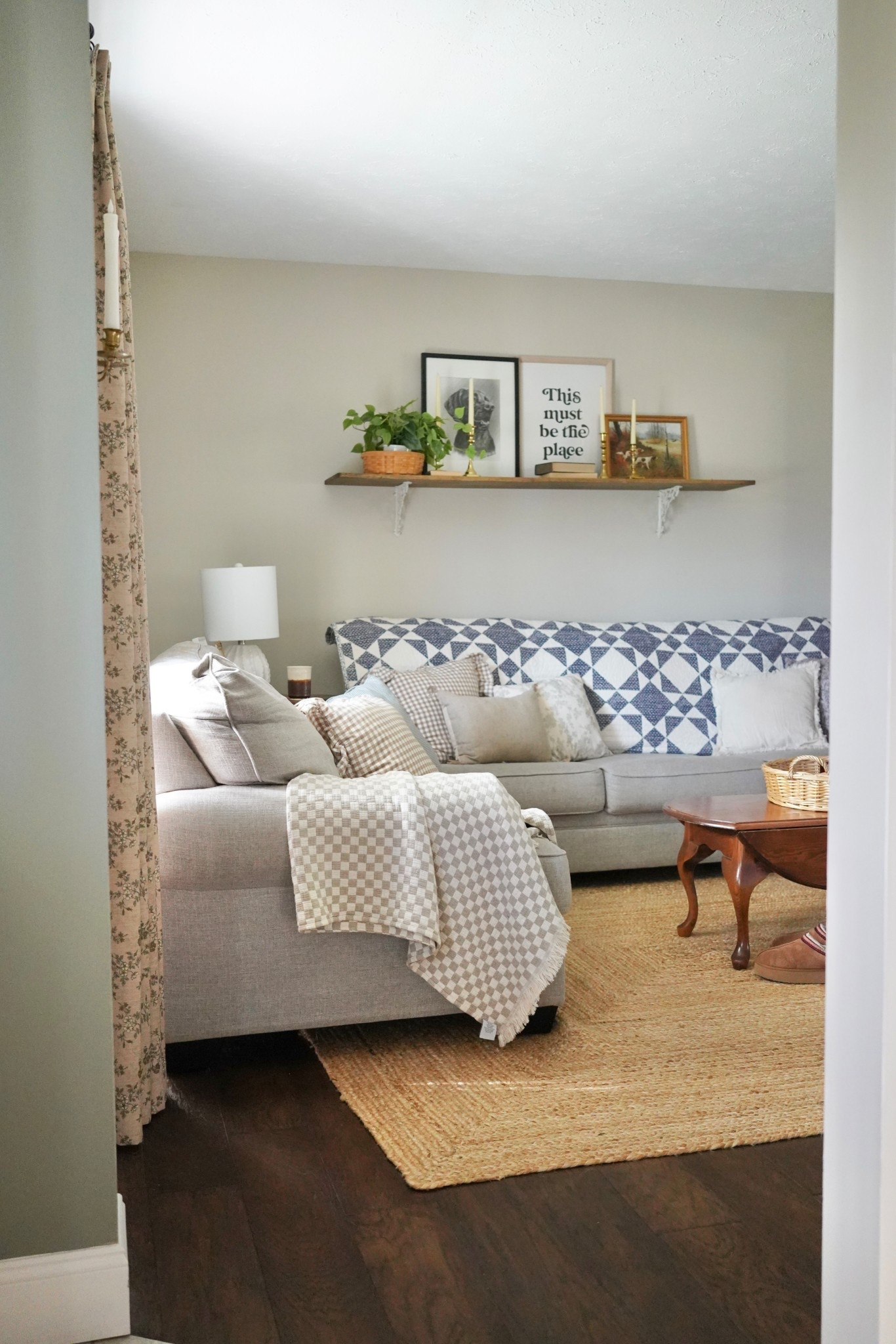 I love this blue and white quilt from Target !!! Country home. Quilt. Target finds.

#LTKSeasonal #LTKHome