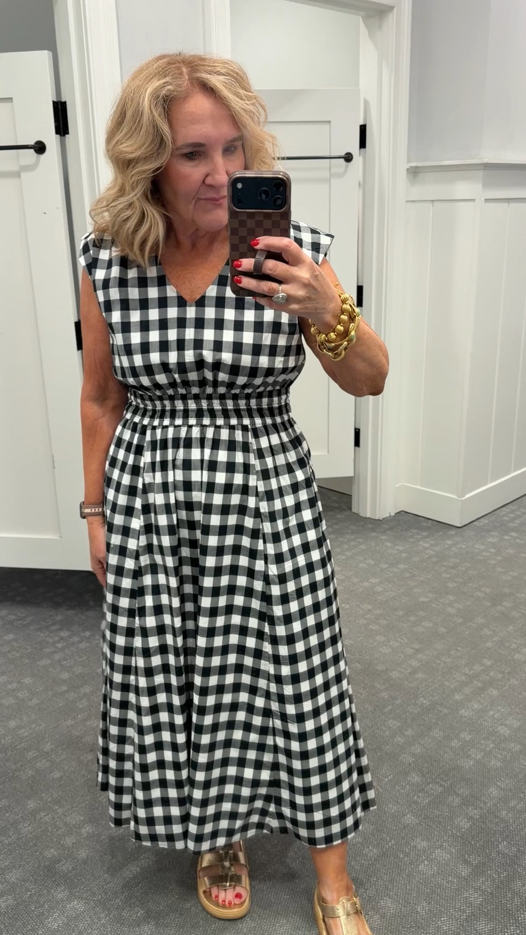 Cyber Monday at Talbots! 

Striped blouse size medium
Lightweight denim skirt medium
White pants 8 petite and I did not like the fabric or the fit
Gauze set that looks like denim I’m wearing a small but go reg size if you want it relaxed fitting
Pleated skirt is gorgeous but I sized up to a 10 petite (a titch roomy inn the waist but better than being tight)
Polka dot pants 8 petite and I love them, a nice stretchy twill
Red denim jacket 8 petite
Red eyelet small, I didn’t like it, but maybe a medium petite would have worked? I just felt frumpy
Love the red eyelet skirt, size 6
Striped coverup I LOVED it, wanted to make it work as a dress but the side slits are about mid thigh and a titch sheer. So definitely a coverup
Gingham dress LOVED THIS! Fully lined wearing a 6

Vacation dress gingham dress date night outfit summer dresses 

#LTKSaleAlert #LTKOver40 #LTKPetite

#LTKSeasonal #LTKTravel