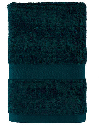Tommy Hilfiger Modern American Solid Cotton Hand Towel, 16 | Macy's