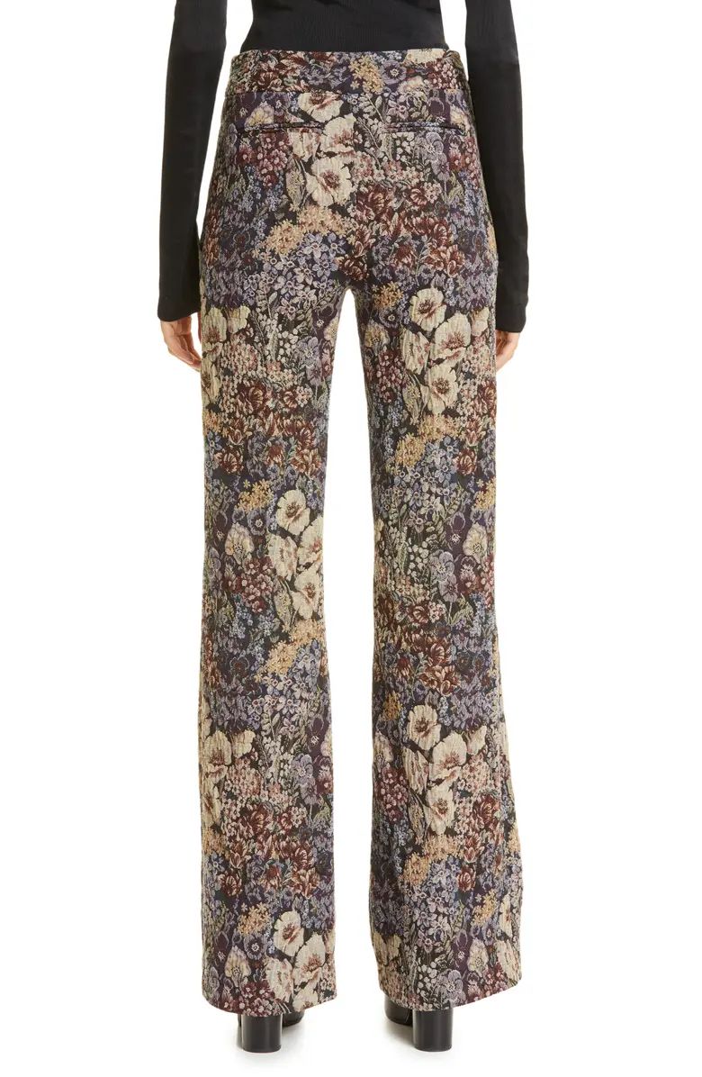 Floral Tapestry Wide Leg Trousers | Nordstrom