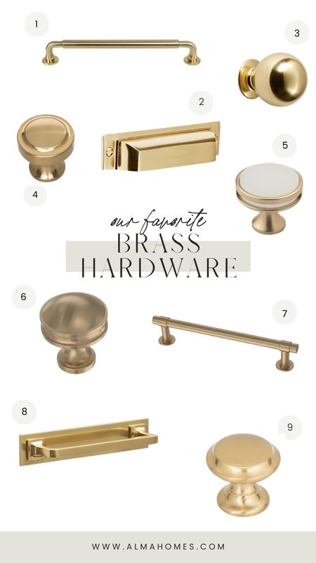 Rounding up our favorite brass hardware that will look great in any space of your home! Perfect for a room refresh heading into spring! 

#LTKunder50 #LTKSeasonal #LTKhome