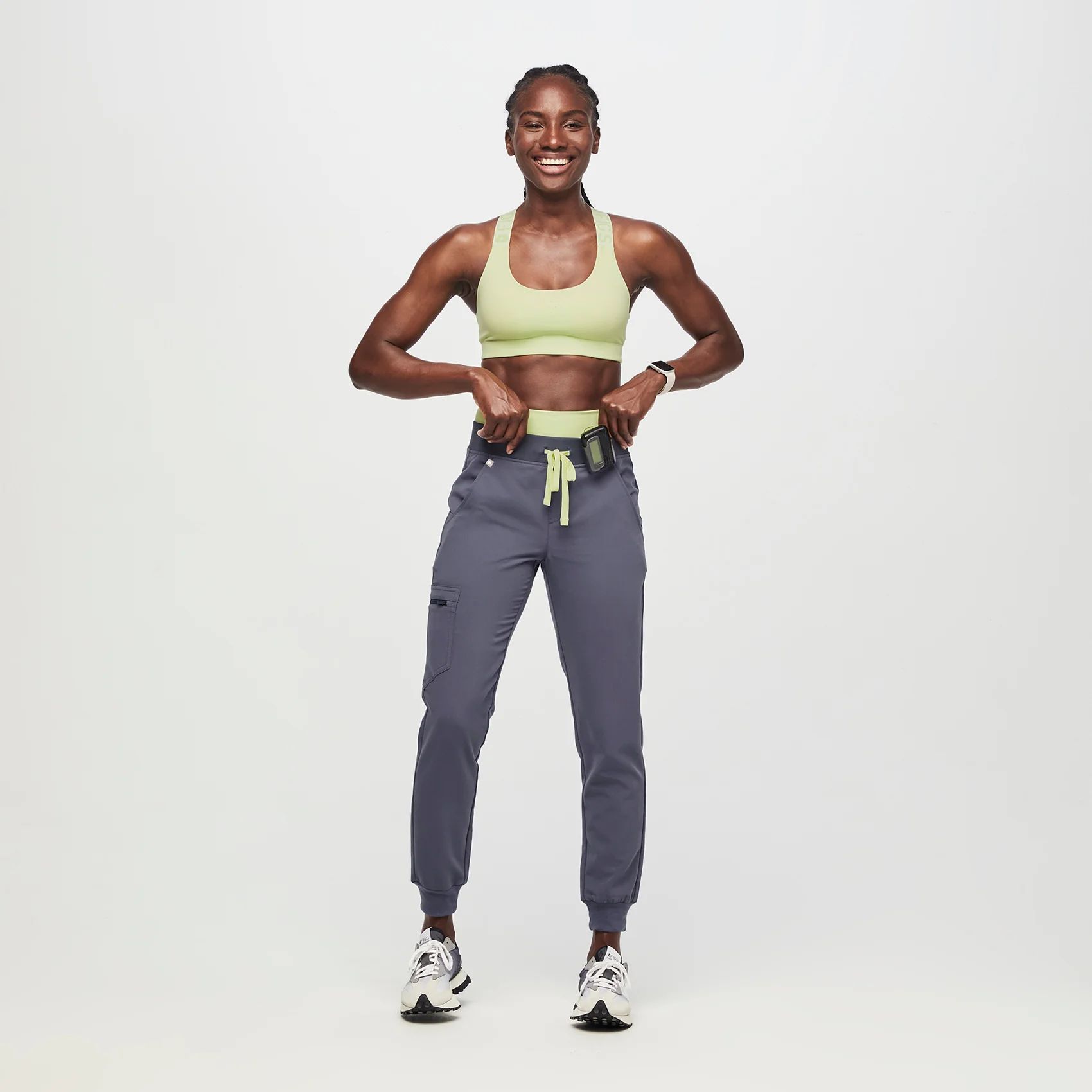 Women’s Performance Underscrub Sport Bra - Mint Galaxy · FIGS | FIGS