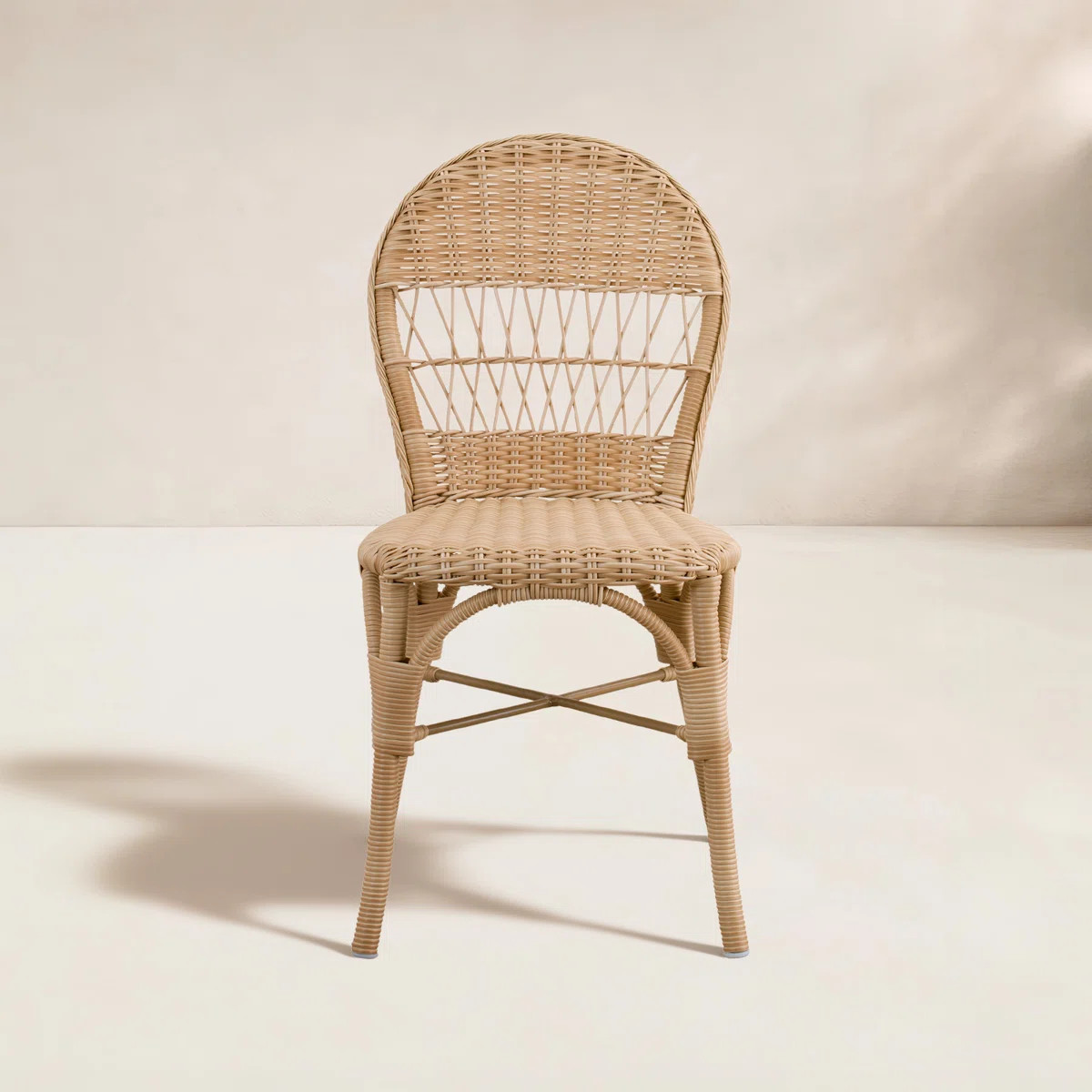 Ofelia Outdoor Dining Side Chair - Antique | Birch Lane
