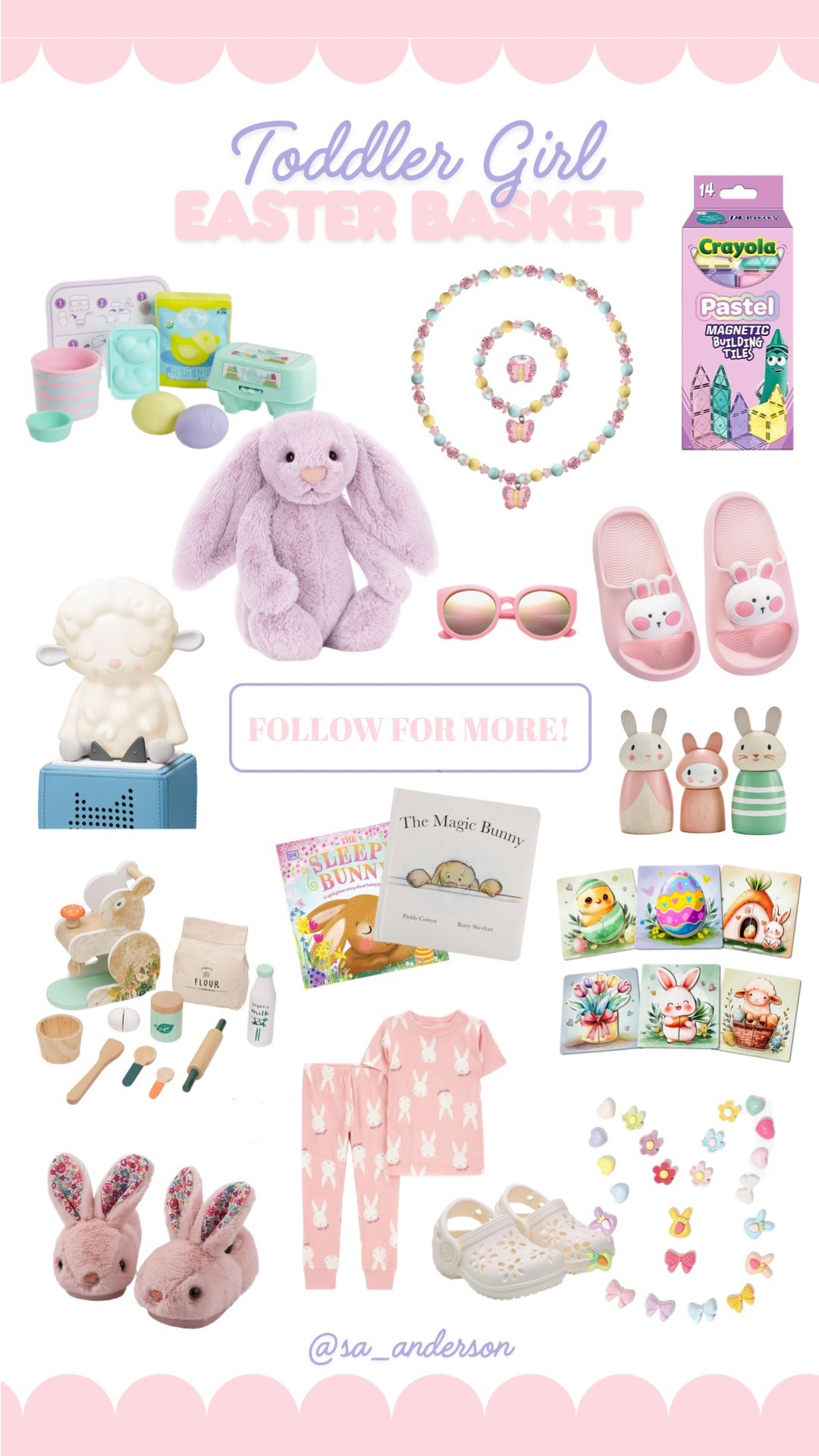 Toddler girl Easter basket ideas! Linked everything shown and so much more. 🩷🐰💐 #easter2025 #easterbasket #easterbasketideas #toddlergirl #toddlergirleasterbasket #toddlergirleasterbasketideas

#LTKFamily #LTKKids #LTKSeasonal
