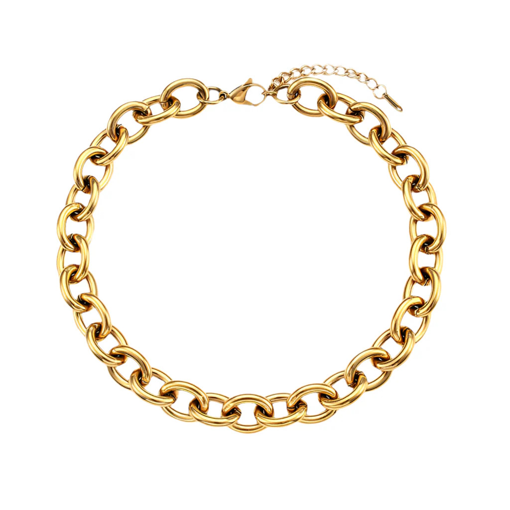 Adelise Chunky Link Necklace | ALAIS BRANCHE'