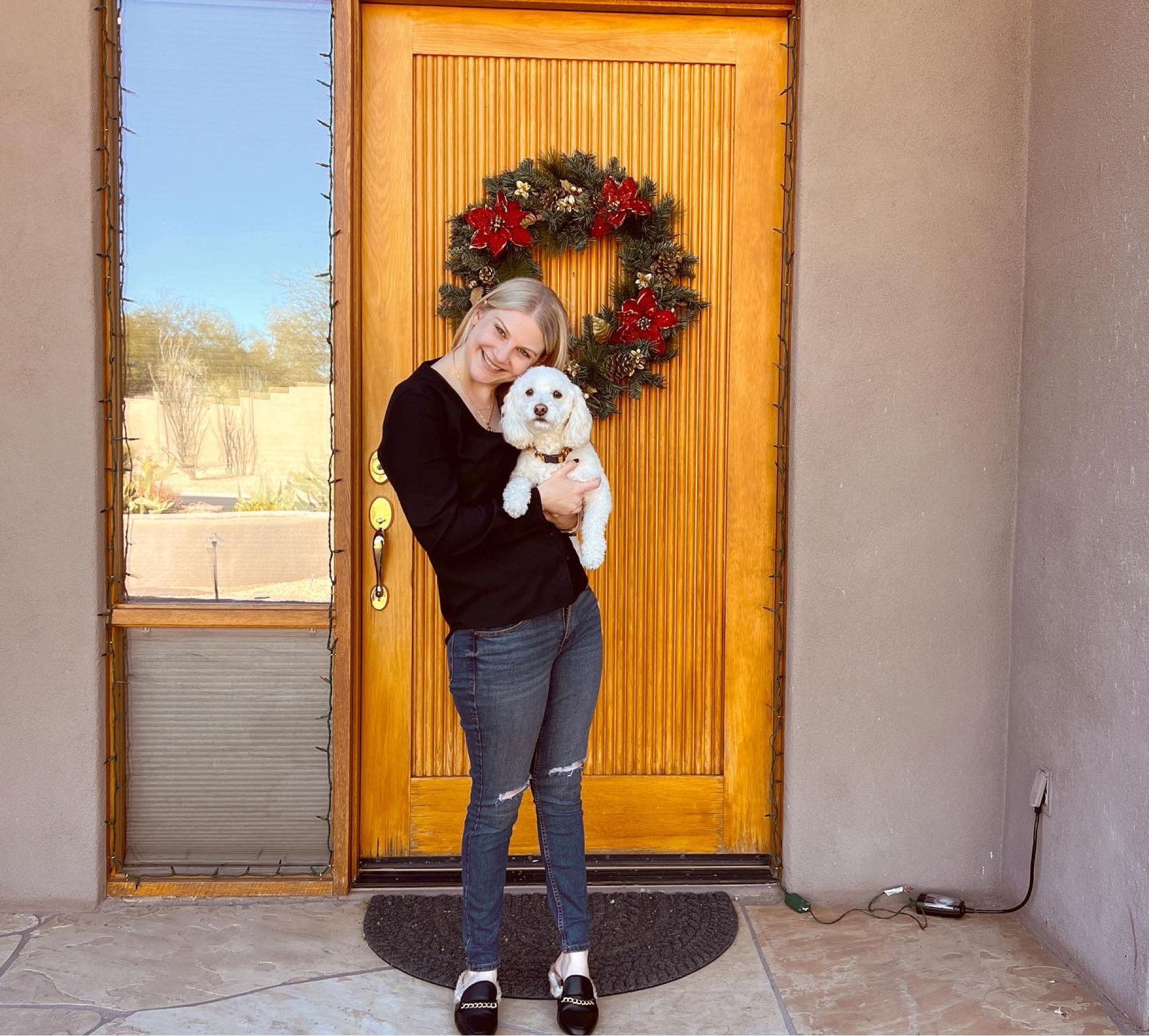 Thanksgiving Day outfit! Jeans are currently 50% off 

#LTKsalealert #LTKSeasonal #LTKHoliday