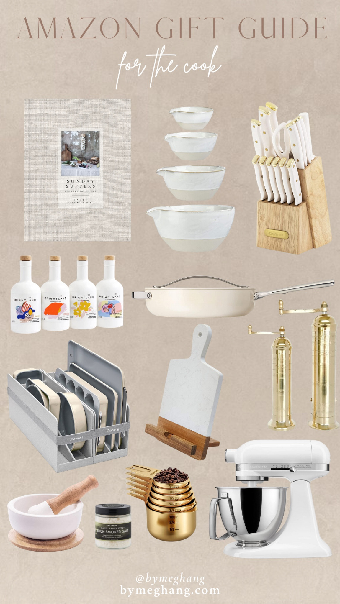 Amazon gift guide for the one who loves to cook! Every gift will arrive by Christmas with amazon prime. Gifts for the cook. Gifts for her, gifts for the host, gifts for the chef 

#LTKhome #LTKGiftGuide #LTKHoliday