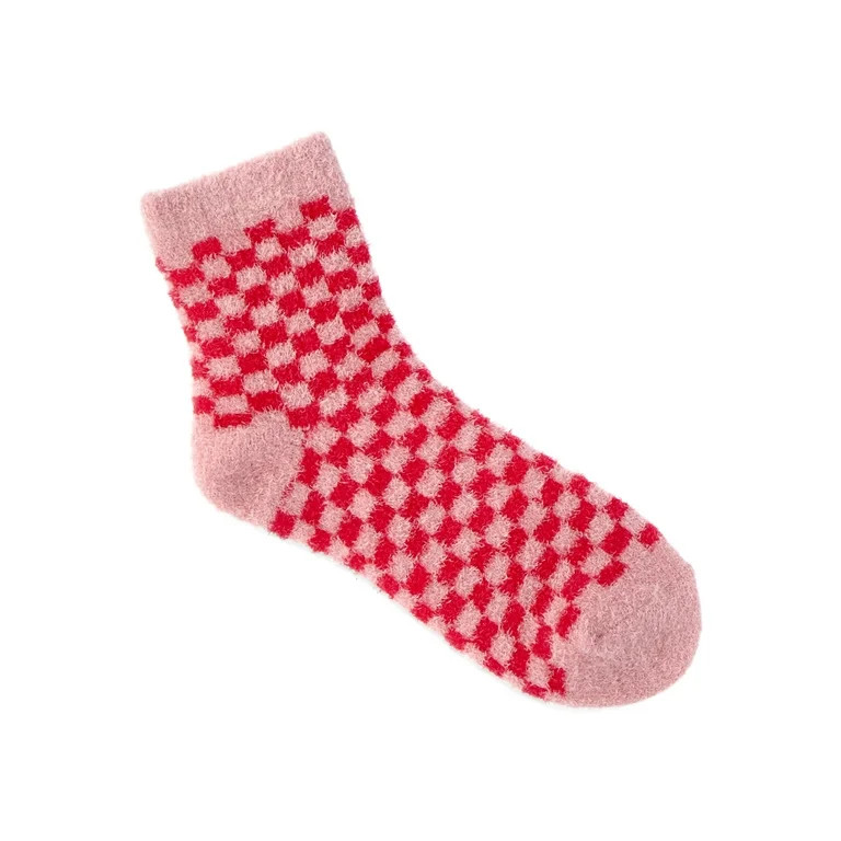 No Boundaries Cozy Socks, 2-Pack, Women's - Walmart.com | Walmart (US)