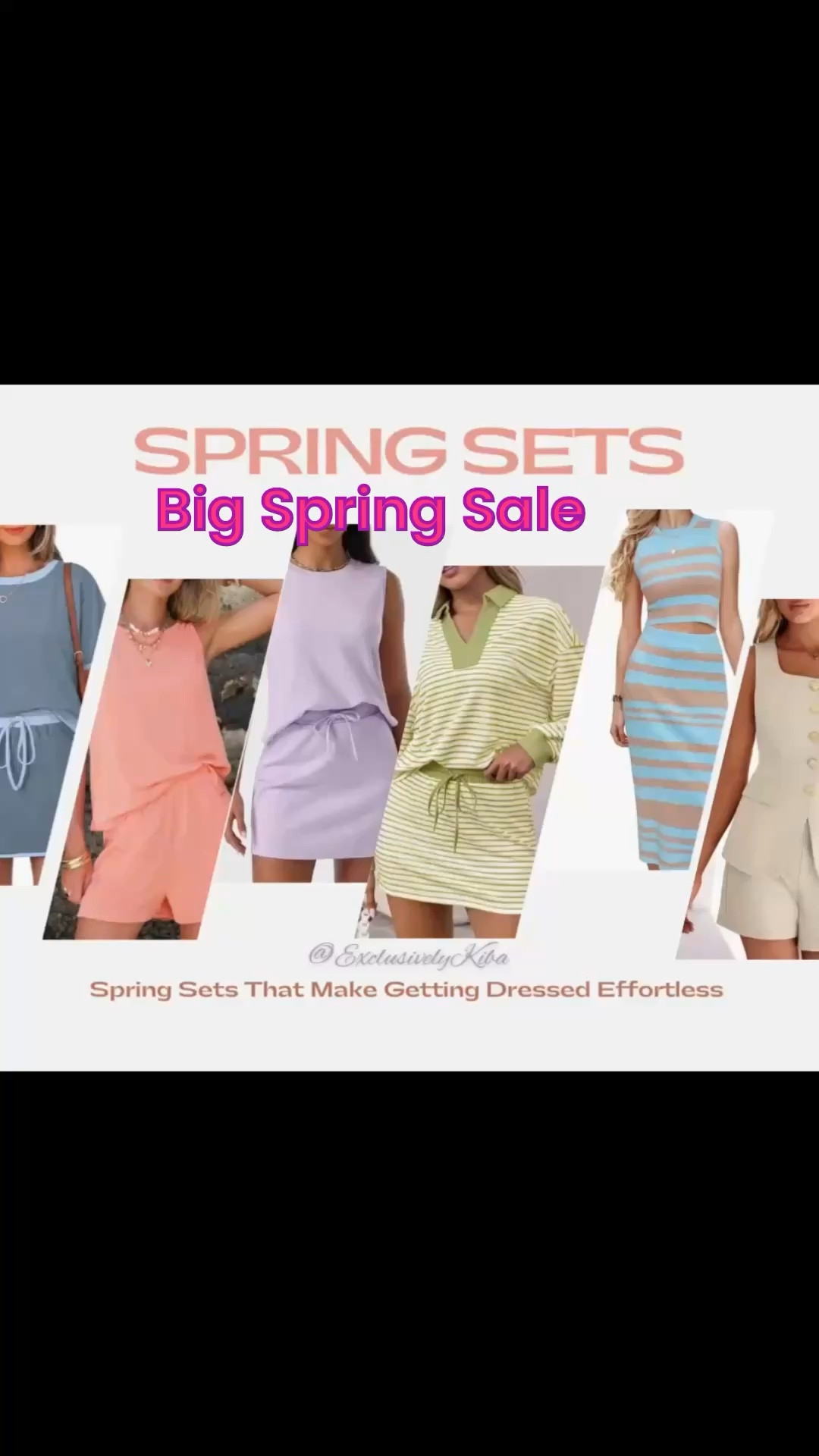 SPRING STYLE just got TOO easy 🌸✨

Matching sets = zero effort, ALL the looks 💅🏽
And now they’re on SALE during Amazon’s Big Spring Sale 👀🔥

Cute ✔️
Comfy ✔️
Throw it on & go ✔️

Why stress over outfits when the set does it for you? 😌
Run don’t walk…these deals are giving main character energy 💖🛍️

#AmazonSpringSale #SpringSets #EffortlessStyle #AmazonFinds #vacationfits #LTKStyle

#LTKOver40 #LTKootd #LTKSaleAlert