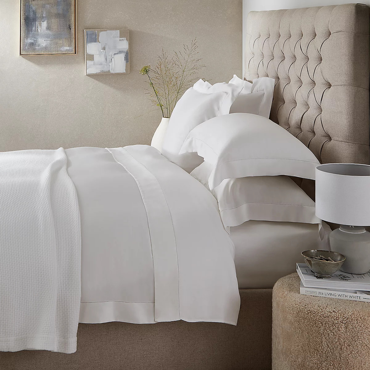 Alba Duvet Cover | The White Company UK & ROW