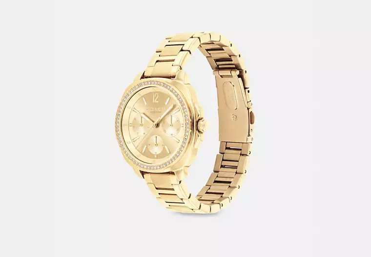 Kitt Chronograph Watch, 34 Mm | Coach (US)