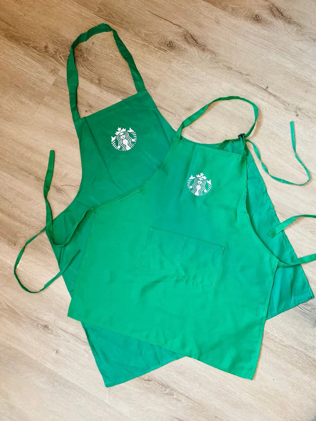 Kids Adult Dress up Set Starbucks Barista Outfit Apron - Etsy | Etsy (US)