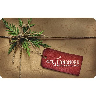 Longhorn Steakhouse Present $50 Gift Card (Email Delivery) | Target